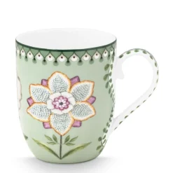 Pip Studio Tasse Lily & Lotus hellgrün klein