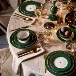 Pip Studio Tasse Love Birds Medaillon Hirsch dunkelgrün groß