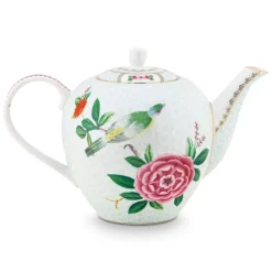 Pip Studio Teekanne Blushing Birds weiß groß