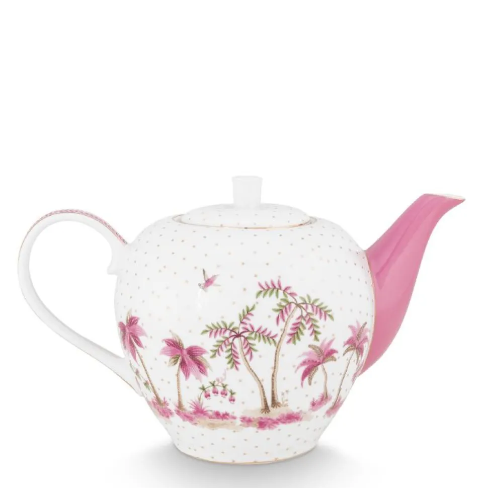 pip_studio_teekanne_jolie_SKUfofCH0KNeU_2.webp Pip Studio Teekanne Jolie Punkte goldfarben rosa 1600 ml