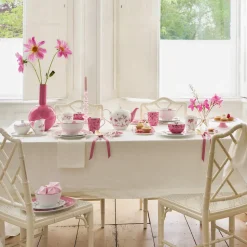 Pip Studio Teekanne Jolie Punkte goldfarben rosa 1600 ml