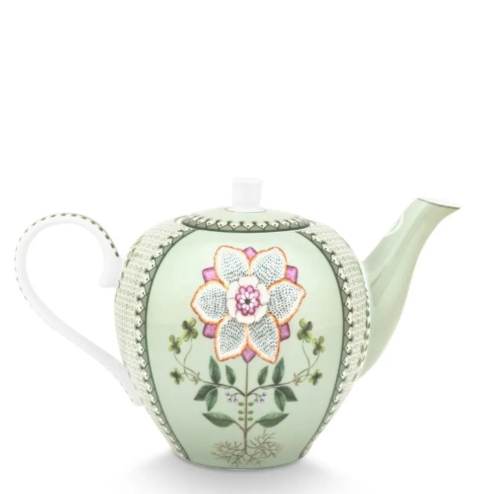 pip_studio_teekanne_lily__SKUgQ3FXtOjBg_1.webp Pip Studio Teekanne Lily & Lotus gemustert hellgrün 1600 ml