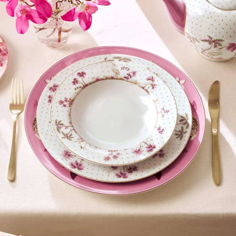 pip_studio_tiefer_teller__SKU13vTC3S4z5_1.webp Pip Studio Tiefer Teller Jolie Punkte goldfarben rosa 21,5 cm