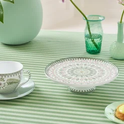 Pip Studio Tortenplatte Lily & Lotus Moon Delight hellgrün klein