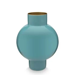 Pip Studio Vase Metall Türkis 24 cm