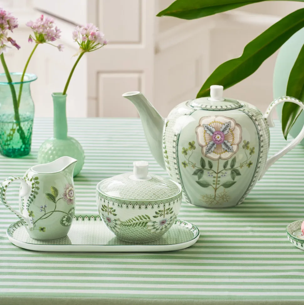 pip_studio_zuckerdose_lil_SKUwXXM8vUURf_2.webp Pip Studio Zuckerdose Lily & Lotus gemustert hellgrün