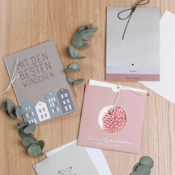 Räder Häuschenkarte Mit den besten Wünschen