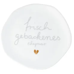 Räder Kleiner Teller Frisch gebackenes Ehepaar