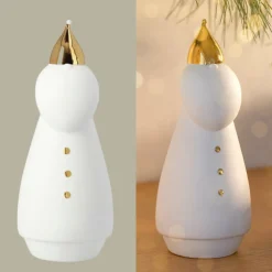 Räder LED Figur Santa im Mantel