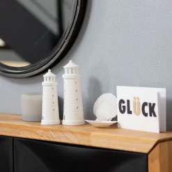 Räder LIVING Meer als Worte Leuchtturm mittel