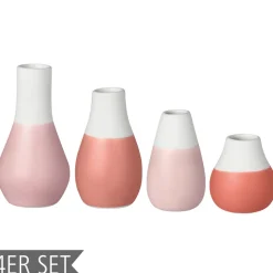 Räder Mini Pastellvasen 4er-Set Pudertöne