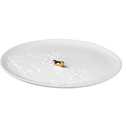 Räder Porzellanteller Goldfarbener Vogel Klein