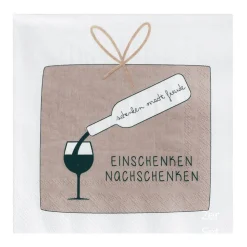 Räder Serviette Einschenken macht Freude