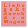 Räder Serviette Liebe geht durch den Magen
