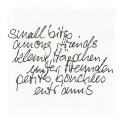 Räder Servietten Kleine Häppchen 3 sprachig