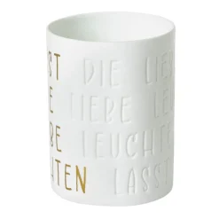 Räder Teelichthalter Lasst die Liebe leuchten