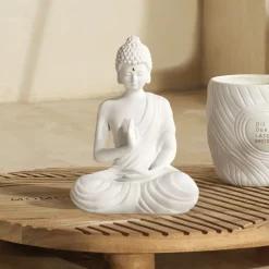 Räder Zen Spirit Buddha Figur sitzend klein