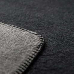 SAVONA Wohndecke Kopf aus graphitfarben