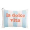 SILVRETTA Kissenhülle La dolce vita 40 x 60 cm
