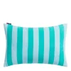 SILVRETTA Kissenhülle Streifen mint 40 x 60 cm