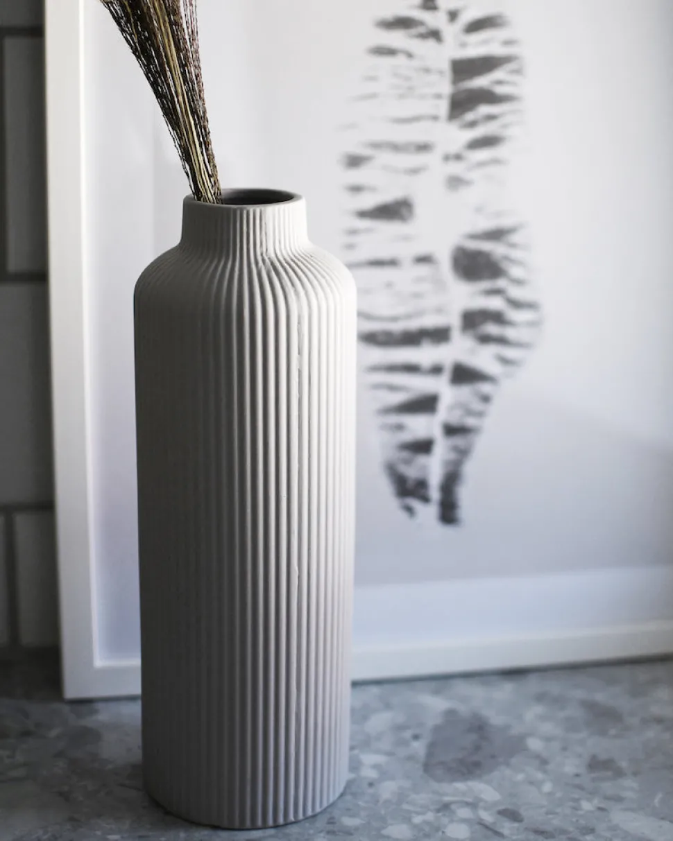 storefactory_dala_keramik_SKUKGpRbP1o68_3.webp Storefactory ÅDALA Keramik Vase light grey