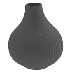 Storefactory EKENÄS Keramik Vase dark grey S