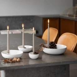 Storefactory LIDATORP Kerzenhalter glossy white S