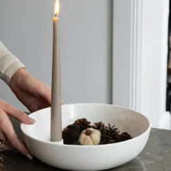 Storefactory LIDATORP Kerzenhalter glossy white XL