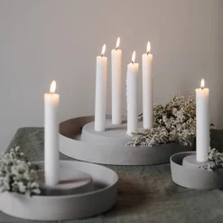 Storefactory VALLTORP Kerzenhalter light grey S