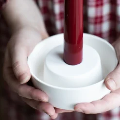 Storefactory VALLTORP Kerzenhalter white S