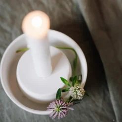 Storefactory VALLTORP Kerzenhalter white S