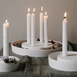 Storefactory VALLTORP Kerzenhalter white S
