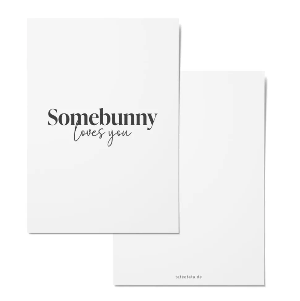 tateetata_postkarte_someb_SKUmlRqwQWjAY_0.webp TaTeeTaTa Postkarte Somebunny loves you