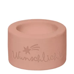 Teelichthalter Weihnachten Wunschlicht