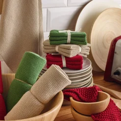 Topfhalter 2er-Set rot