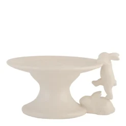 Tortenplatte Kaninchen cremefarben