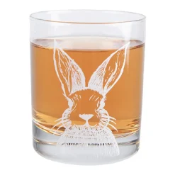 Trinkglas Kaninchen Halvar weiß