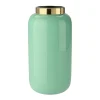 Vase Metall Mint 17 cm