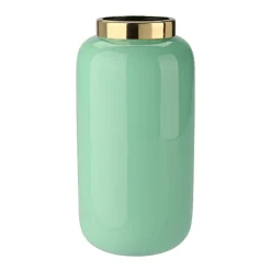 Vase Metall Mint 17 cm