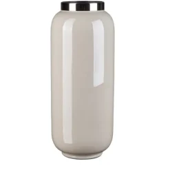 Vase Metall sandstone 32 cm
