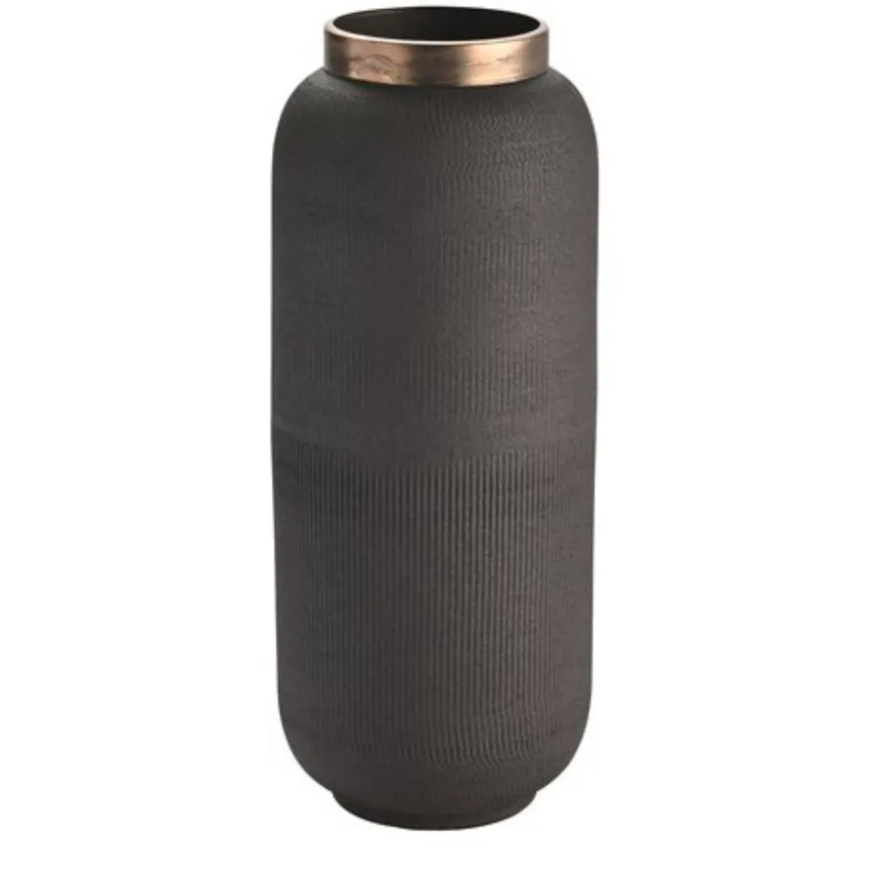 vase_metall_strukturiert__SKU4jB72T2H3P_0.webp Vase Metall strukturiert schwarz 32 cm