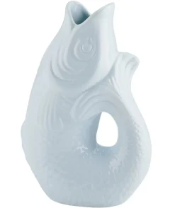 Vase Monsieur Claude hellblau mittel