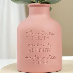 Vase Weihnachten Glückliche Herzen
