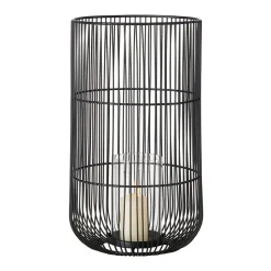 Windlicht Joris Schwarz Groß