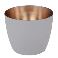 Windlicht Madras sandstone-goldfarben mittel